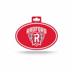 Radford University Highlanders - Full Color Oval Sticker