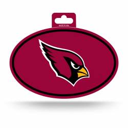 Arizona Cardinals - Full Color Oval Sticker