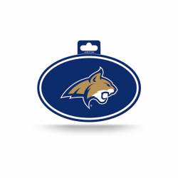 Montana State University Bobcats - Full Color Oval Sticker