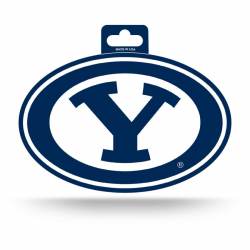 Brigham Young University Cougars BYU - Full Color Oval Sticker