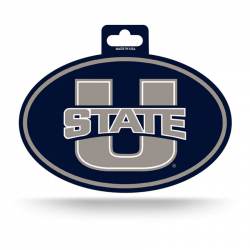 Utah State University Aggies - Full Color Oval Sticker
