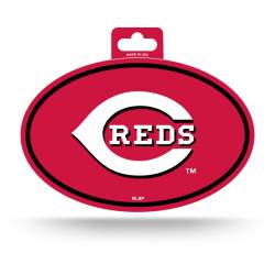 Cincinnati Reds - Full Color Oval Sticker