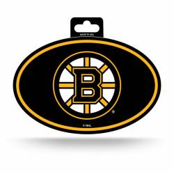 Boston Bruins - Full Color Oval Sticker