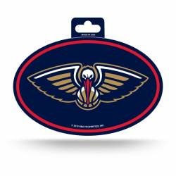 New Orleans Pelicans - Full Color Oval Sticker