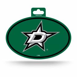 Dallas Stars - Full Color Oval Sticker
