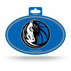 Dallas Mavericks - Full Color Oval Sticker