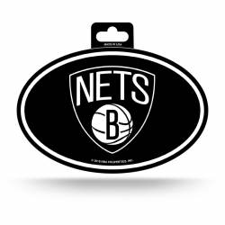Brooklyn Nets - Full Color Oval Sticker