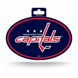 Washington Capitals - Full Color Oval Sticker