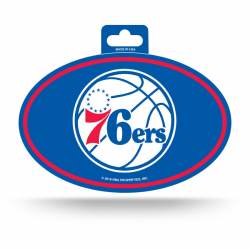 Philadelphia 76ers - Full Color Oval Sticker