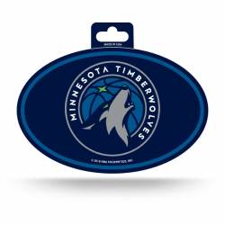 Minnesota Timberwolves - Full Color Oval Sticker