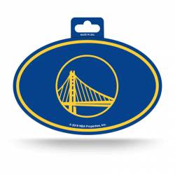 Golden State Warriors 2019 Logo - Full Color Oval Sticker