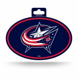 Columbus Blue Jackets - Full Color Oval Sticker