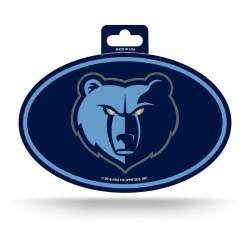 Memphis Grizzlies - Full Color Oval Sticker