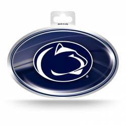 Penn State University Nittany Lions - Metallic Oval Sticker