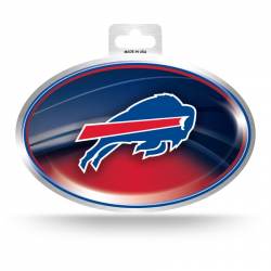 Buffalo Bills - Metallic Oval Sticker