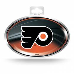 Philadelphia Flyers - Metallic Oval Sticker