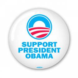 Support President Obama - Button