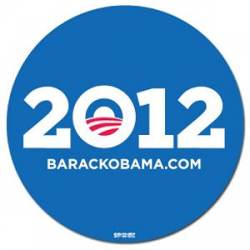 Barack Obama 2012 - Outdoor Car Magnet