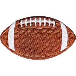 Football - Embroidered Iron-On Patch