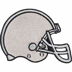 Football Helmet - Embroidered Iron-On Patch