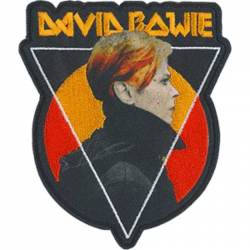 David Bowie Triangle Sun - Embroidered Iron-On Patch