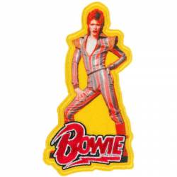 David Bowie Pose - Embroidered Iron-On Patch