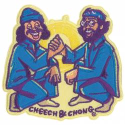 Cheech & Chong Homies 4ever - Embroidered Iron-On Patch