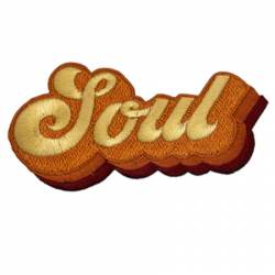 Sould Music - Embroidered Iron-On Patch