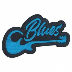 Blues Music - Embroidered Iron-On Patch