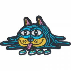 Killer Acid Blob Cat - Embroidered Iron-On Patch