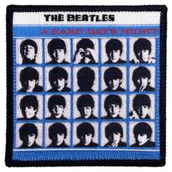 The Beatles A Hard Day's Night - Embroidered Iron-On Patch