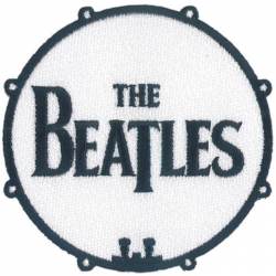 The Beatles Bass Drum Logo - Embroidered Iron-On Patch