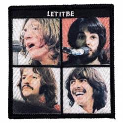 The Beatles Let It Be - Embroidered Iron-On Patch