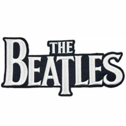 The Beatles Logo Large Oversized - Embroidered Iron-On Patch