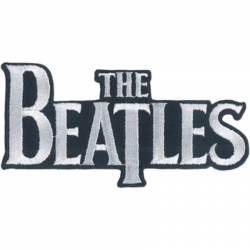 The Beatles Name Logo - Embroidered Iron-On Patch