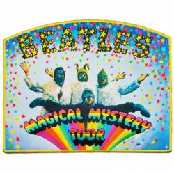 The Beatles Magical Mystery Tour Large Oversized - Embroidered Iron-On Patch