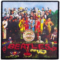 The Beatles Sgt Pepper Album - Embroidered Iron-On Patch