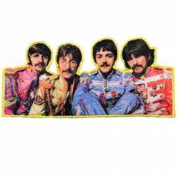 The Beatles Sgt Pepper Lineup - Embroidered Iron-On Patch