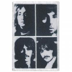 The Beatles Stencil Portraits - Embroidered Iron-On Patch
