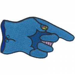 The Beatles Yellow Submarine Hand Pointing - Embroidered Iron-On Patch