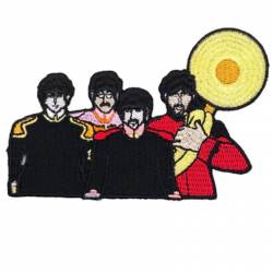 The Beatles Yellow Submarine The Band - Embroidered Iron-On Patch