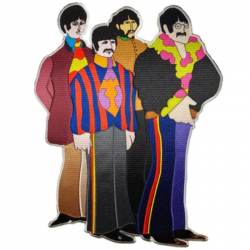 The Beatles Yellow Submarine Band Large Oversized - Embroidered Iron-On Patch
