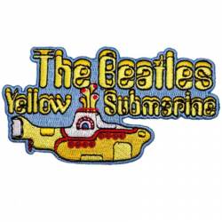 The Beatles Yellow Submarine Logo - Embroidered Iron-On Patch