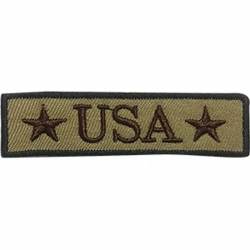 USA Star Strip - Embroidered Iron-On Patch
