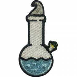Ice Bong - Embroidered Iron-On Patch