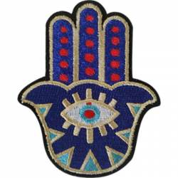Hamsa Hand - Embroidered Iron-On Patch