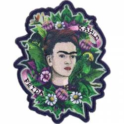 Frida Kahlo Plants + Animals - Embroidered Iron-On Patch