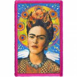 Frida Kahlo Wings - Embroidered Iron-On Patch