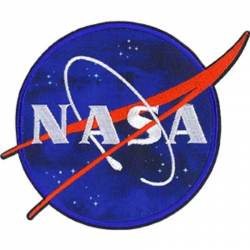 NASA Logo - Embroidered Iron-On Patch