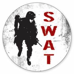 SWAT Special Weapons And Tactics - Circle Magnet